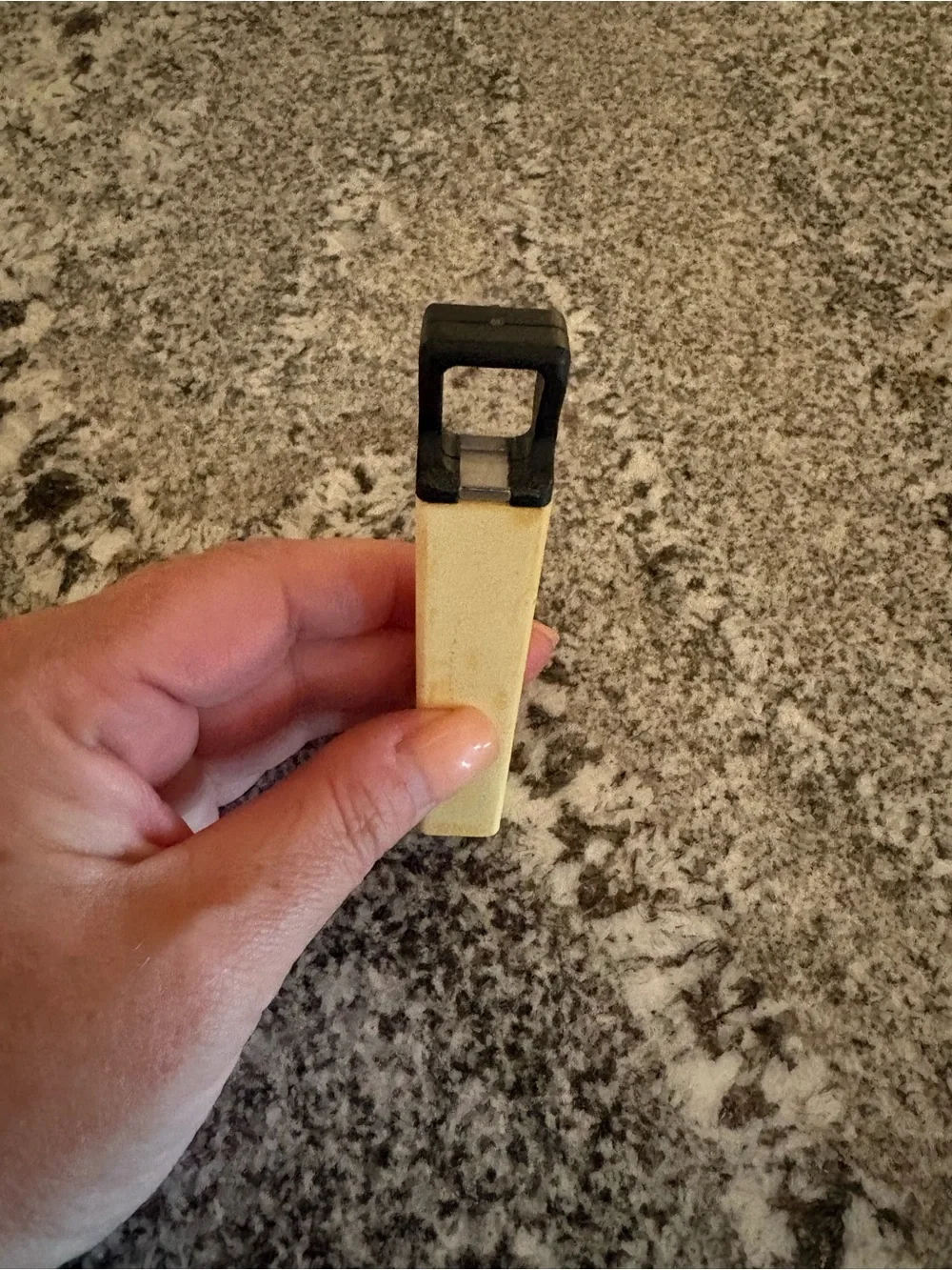 Vintage travel, corkscrew plastic